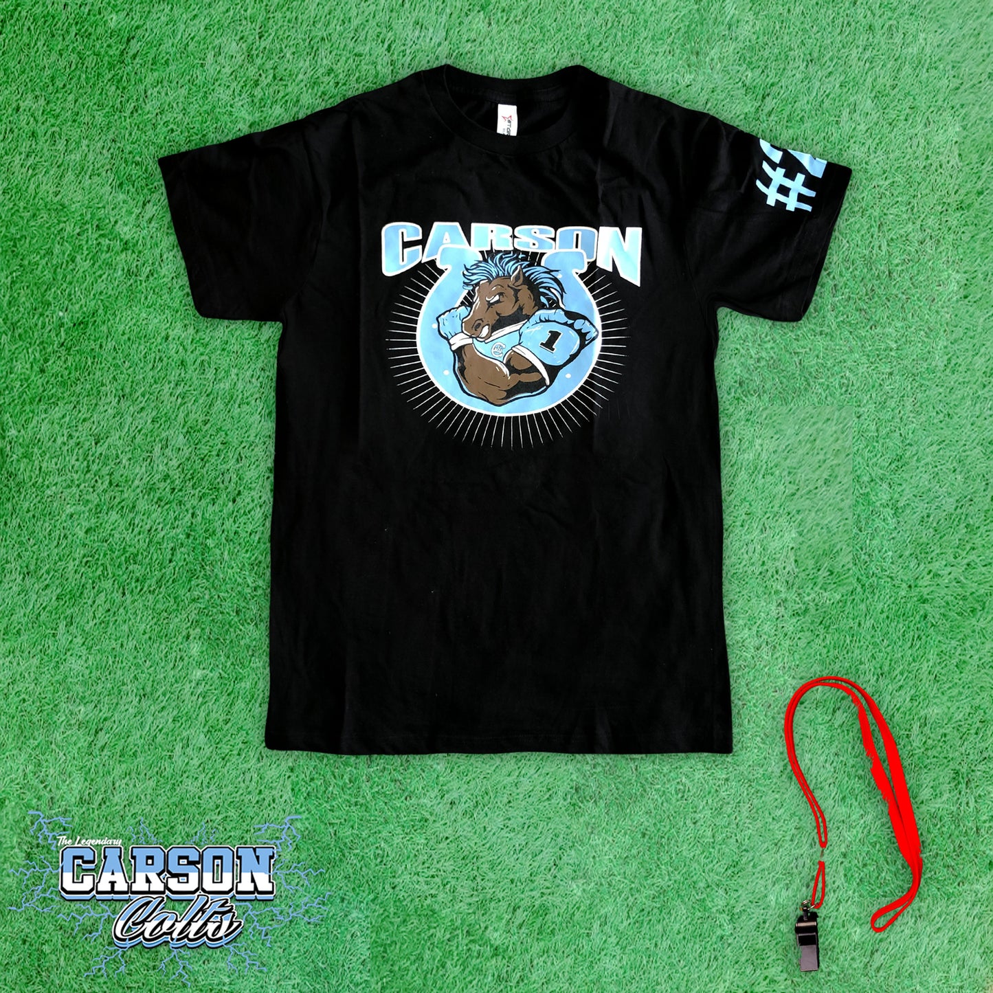 Carson Colts #21 Unisex Tee